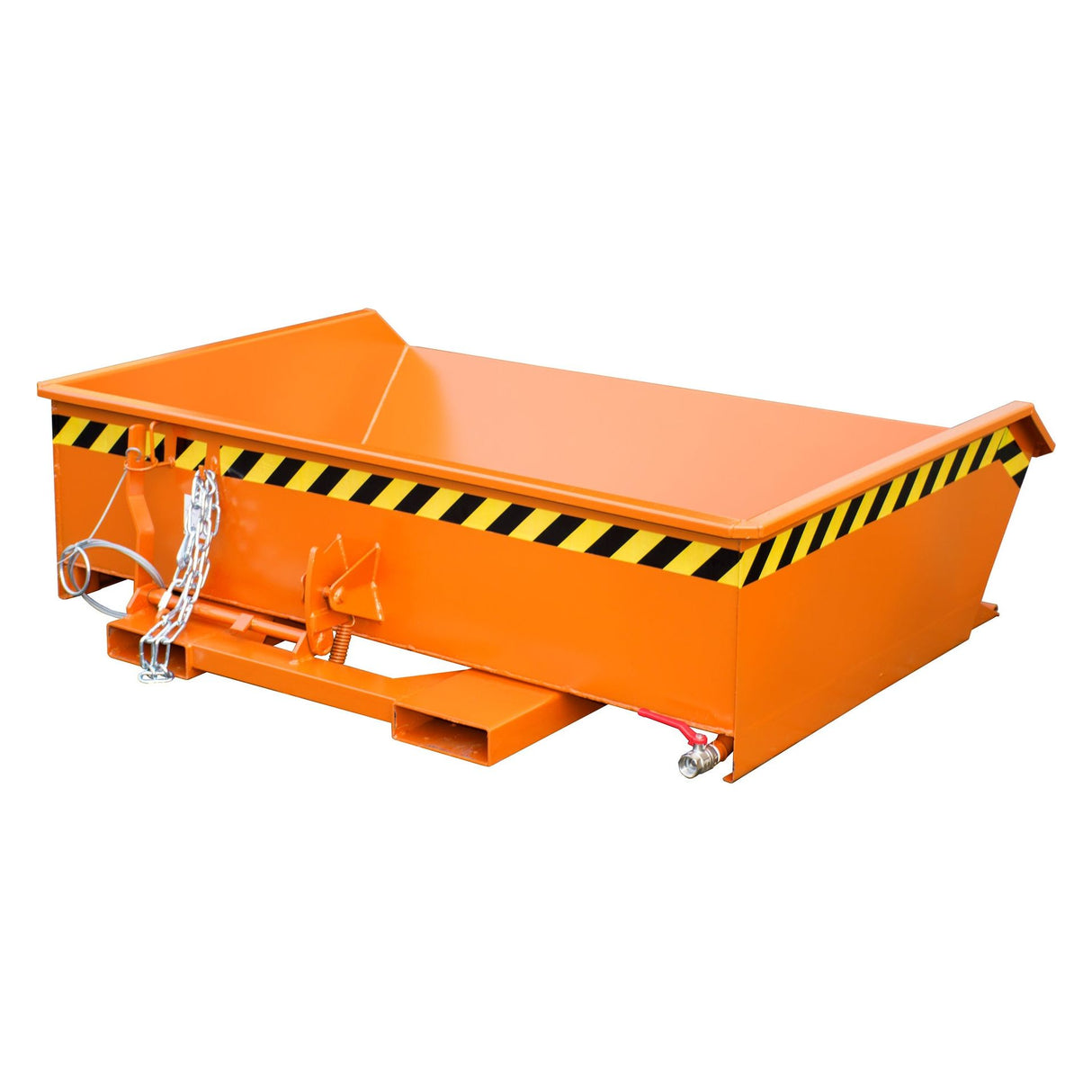 BAUER Südlohn Mini-Späne-Kippbehälter Typ SMGU 610 RAL 2000 Gelborange - Art.-Nr. 4479-28-0000-1