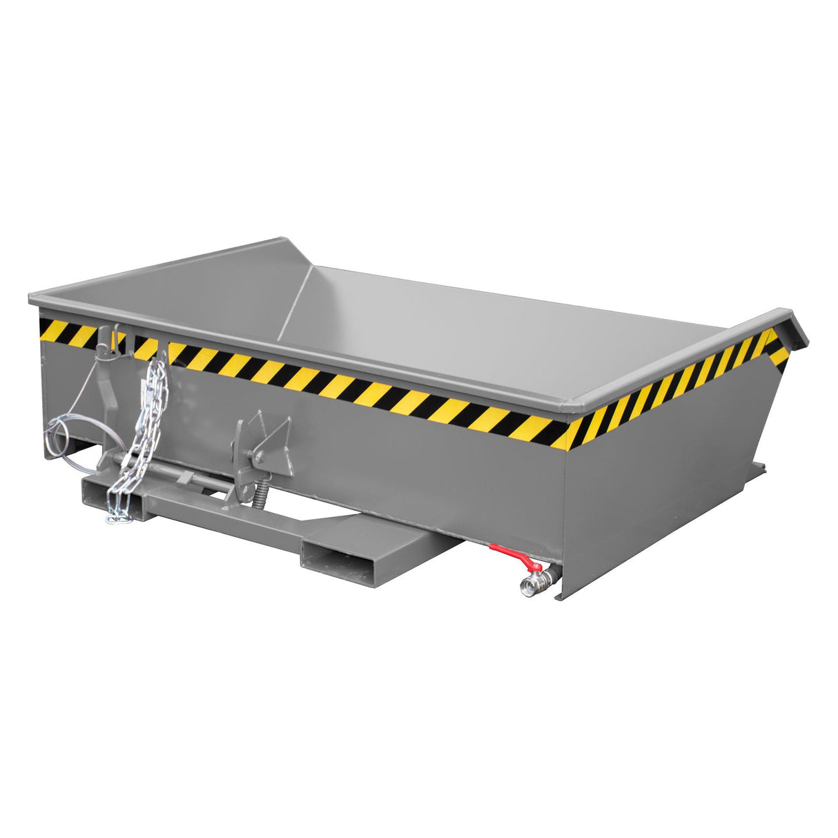 BAUER Südlohn Mini-Späne-Kippbehälter Typ SMGU 610 RAL 7005 Mausgrau - Art.-Nr. 4479-28-0000-5