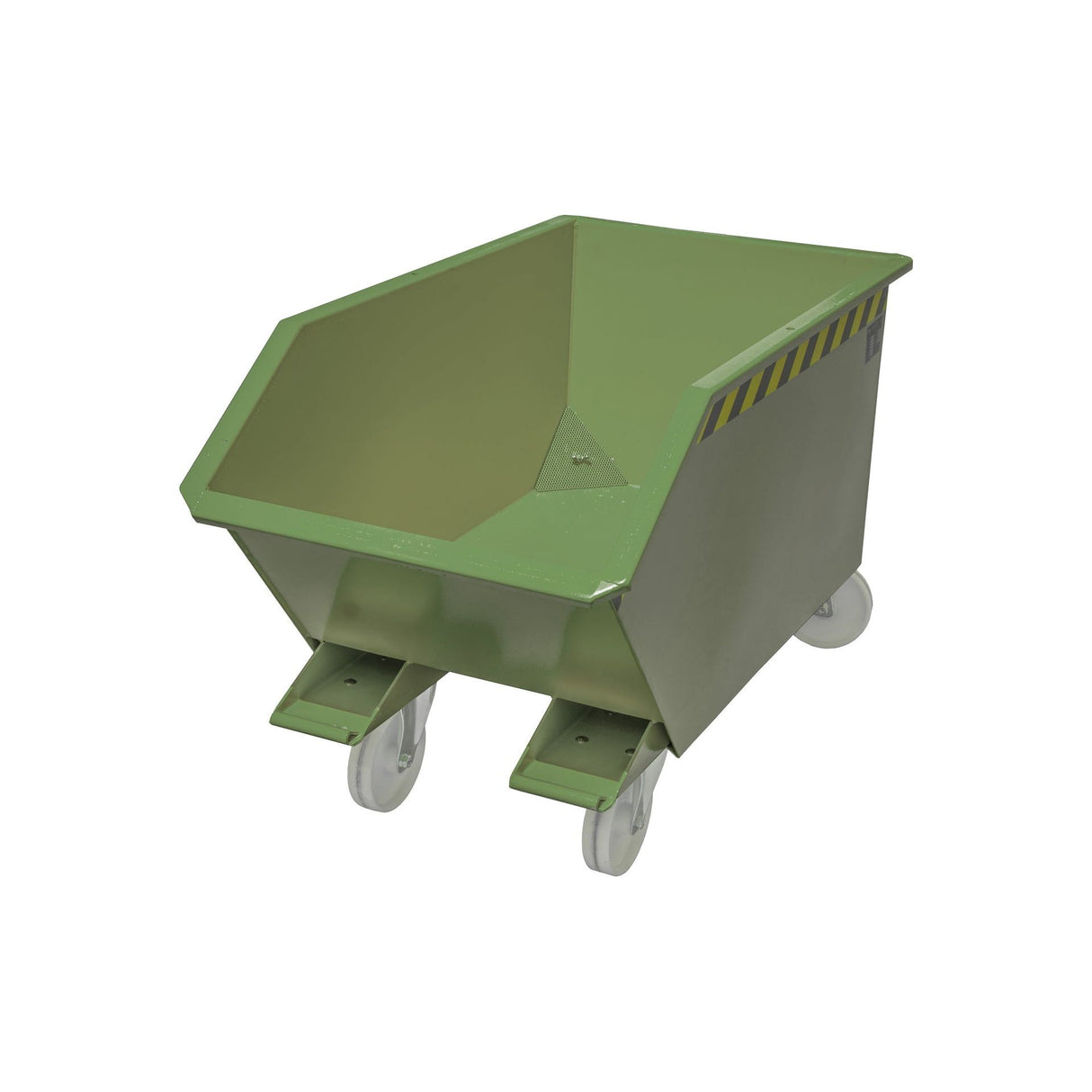 BAUER Südlohn Späne-Kippbehälter Typ GU-E 300 RAL 6011 Resedagrün - Art.-Nr. 4479-40-0000-4