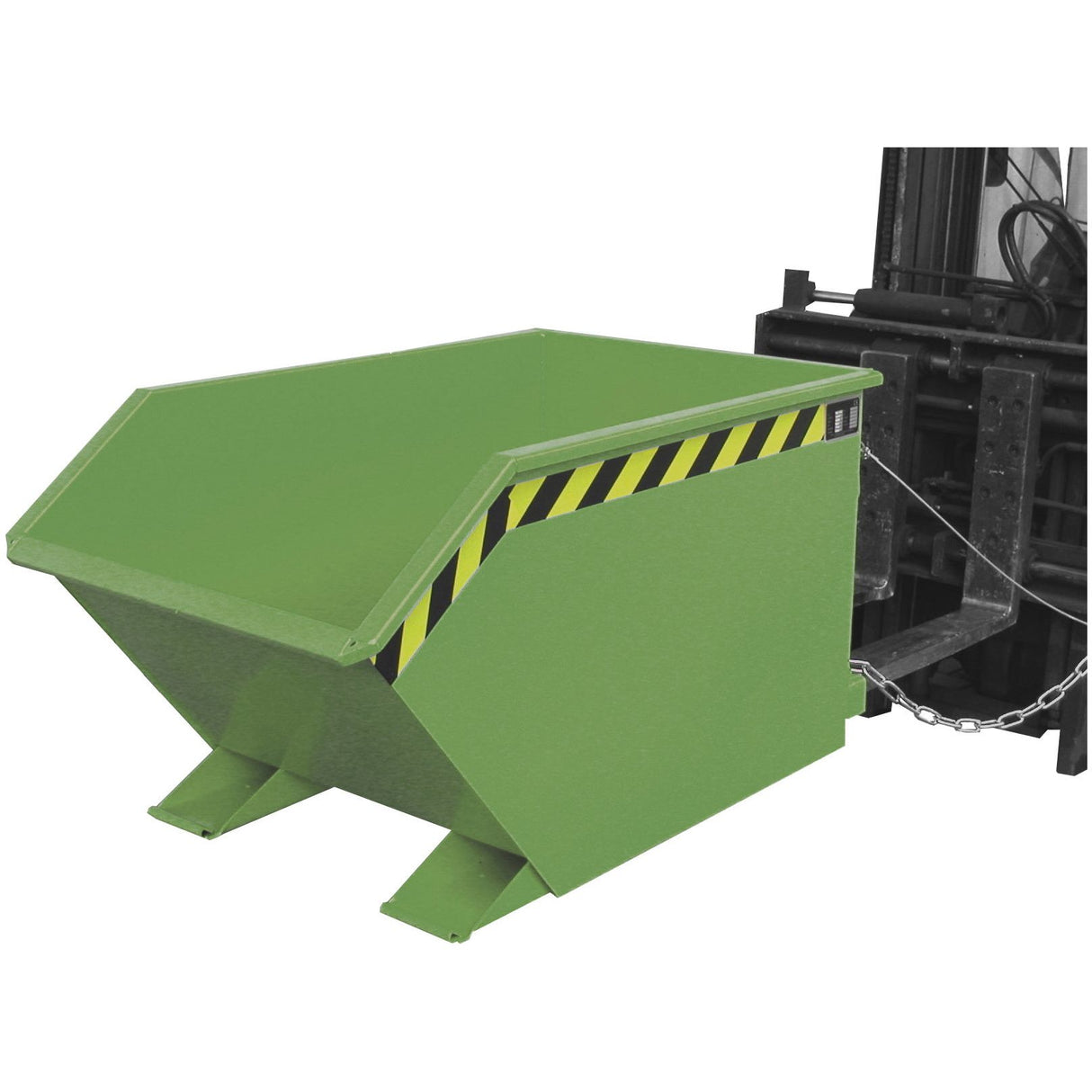 BAUER Südlohn Späne-Kippbehälter Typ GU-E 500 RAL 6011 Resedagrün - Art.-Nr. 4479-41-0000-4