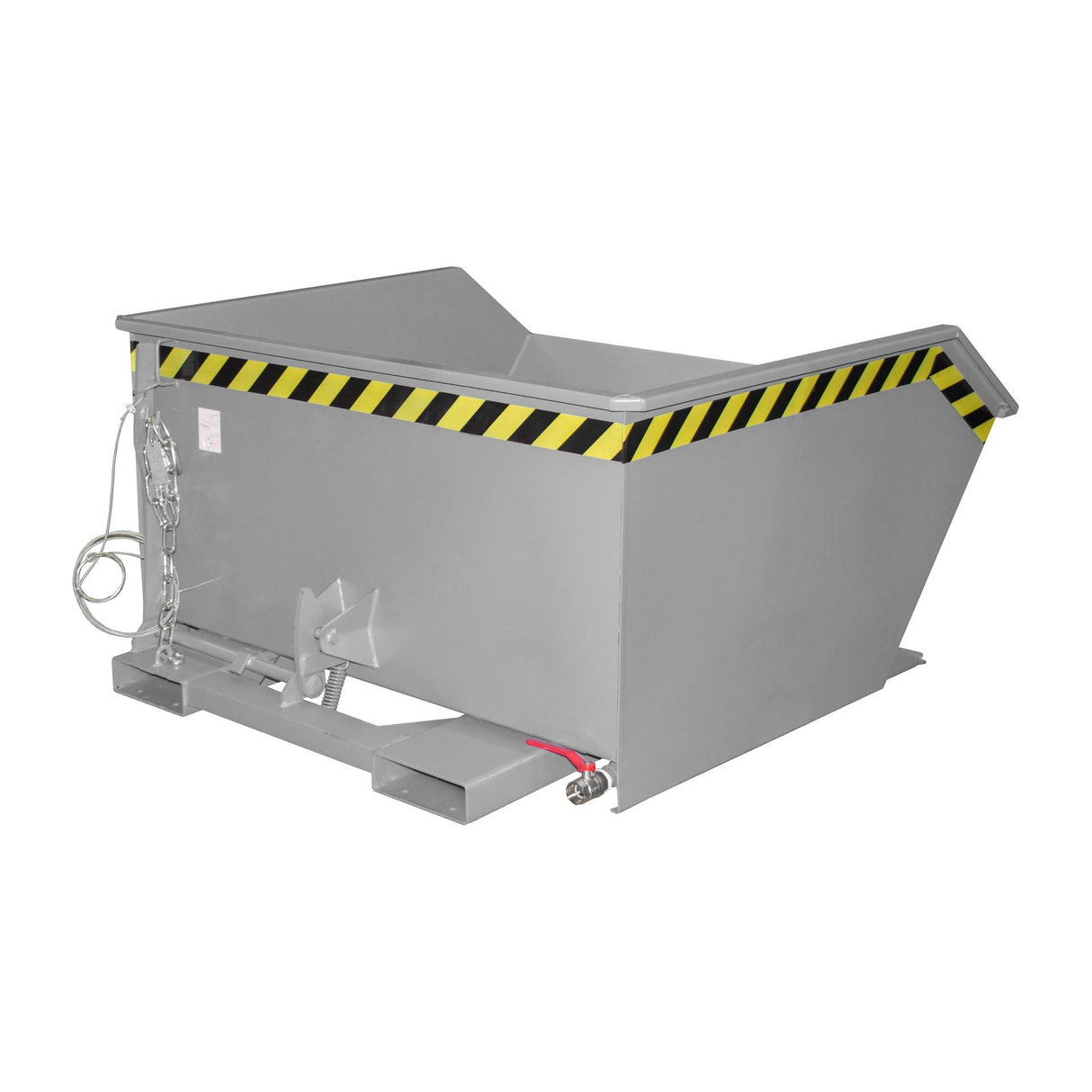 BAUER Südlohn Späne-Kippbehälter Typ GU-E 750 RAL 7005 Mausgrau - Art.-Nr. 4479-42-0000-5