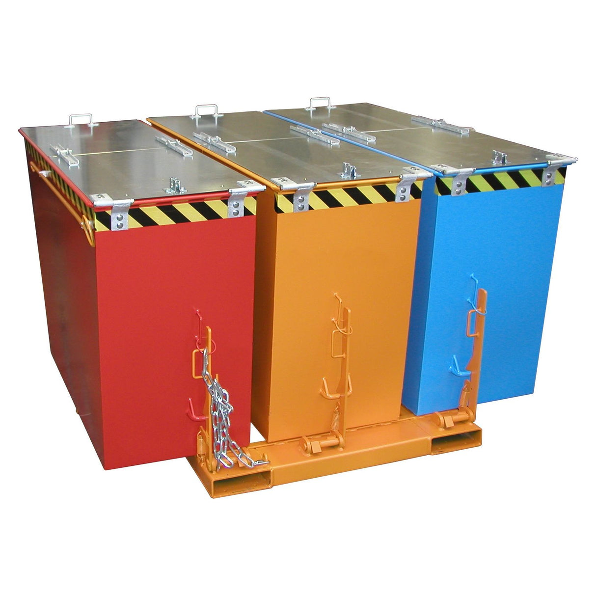 BAUER Südlohn Kippbehälter Typ TRIO RAL 2000 Gelborange - Art.-Nr. 4480-01-0000-1