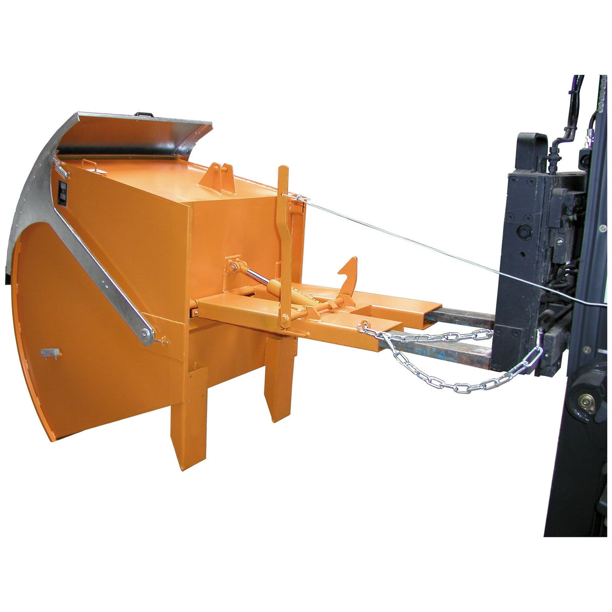 BAUER Südlohn Kippbehälter Typ RD 750 RAL 2000 Gelborange - Art.-Nr. 4483-01-0000-1