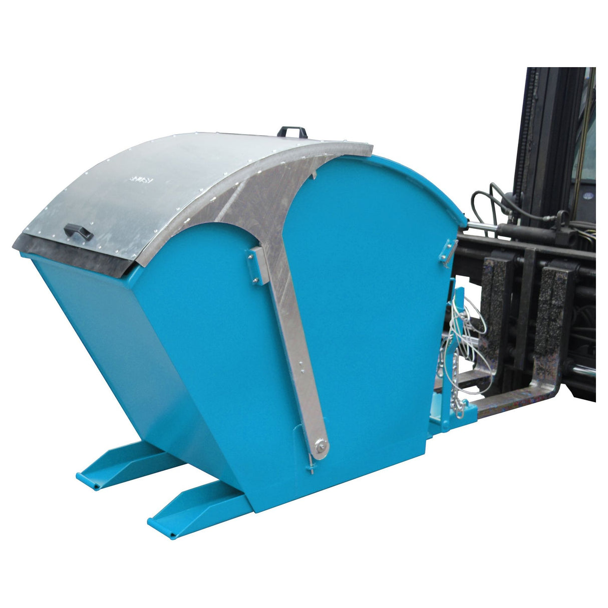 BAUER Südlohn Kippbehälter Typ RD 750 RAL 5012 Lichtblau - Art.-Nr. 4483-01-0000-3