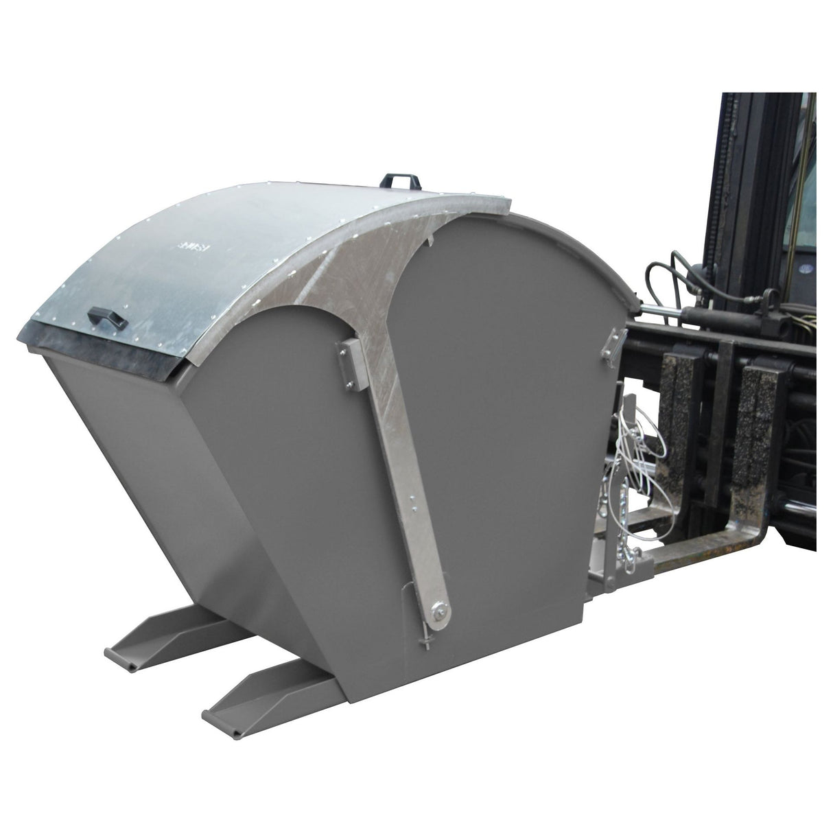 BAUER Südlohn Kippbehälter Typ RD 750 RAL 7005 Mausgrau - Art.-Nr. 4483-01-0000-5