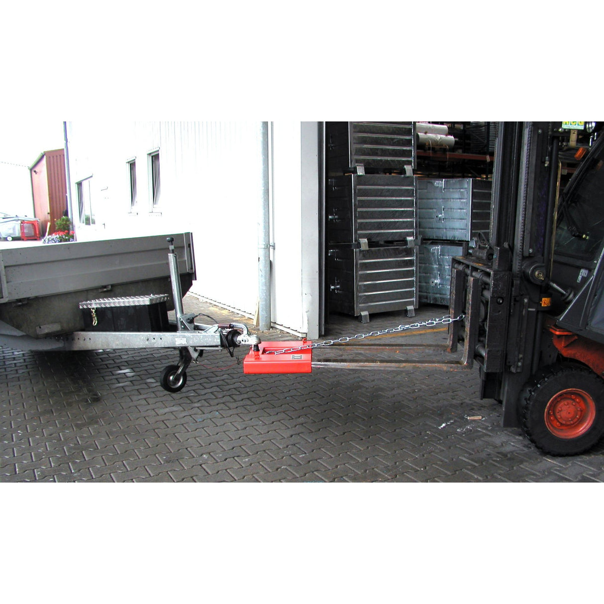 BAUER Südlohn Rangierhilfe Typ RH RAL 3000 Feuerrot - Art.-Nr. 4490-10-0000-2