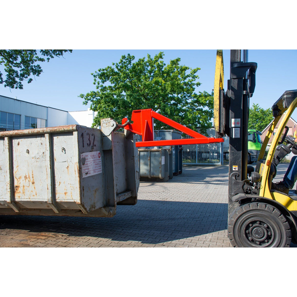 BAUER Südlohn Rangierhilfe Typ RH-AC RAL 3000 Feuerrot - Art.-Nr. 4490-15-0000-2