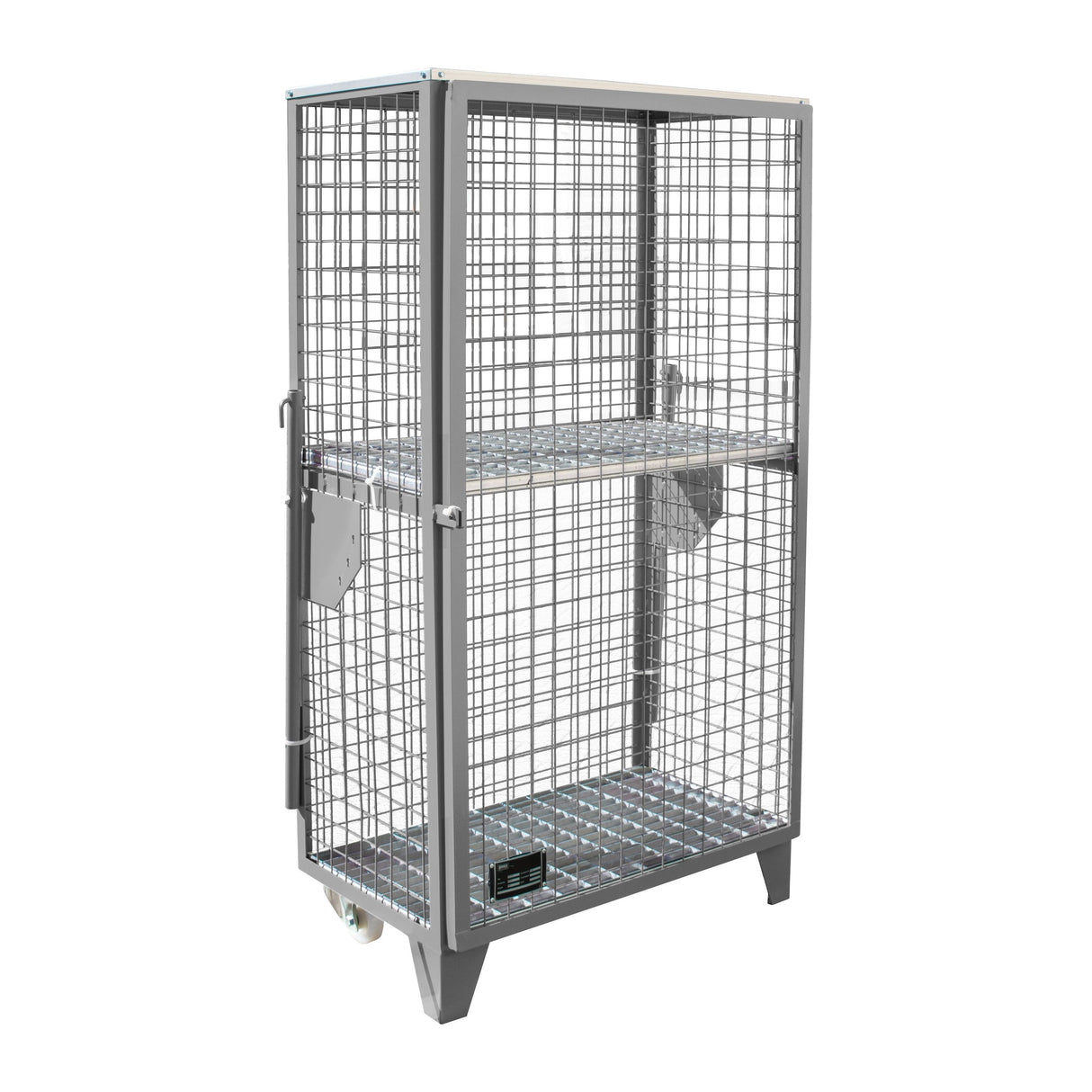 BAUER Südlohn Gasflaschen-Depot Typ GFD-R 4 RAL 7005 Mausgrau - Art.-Nr. 4495-02-0000-5