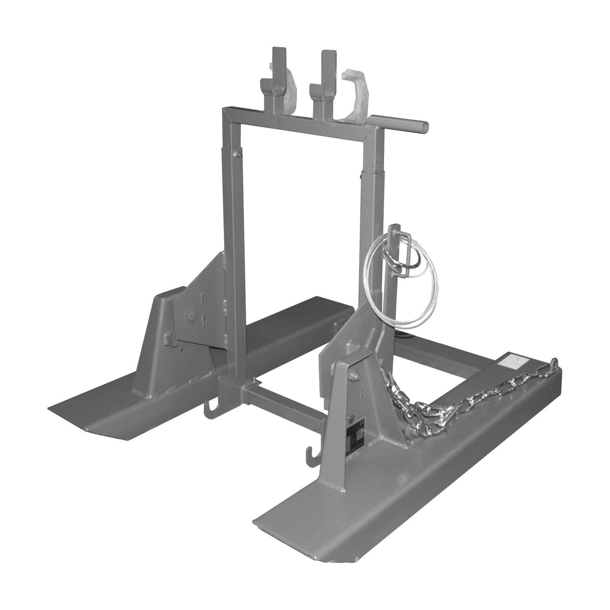 BAUER Südlohn Mülltonnen-Kipper Typ MK 120 RAL 7005 Mausgrau - Art.-Nr. 4496-02-0000-5
