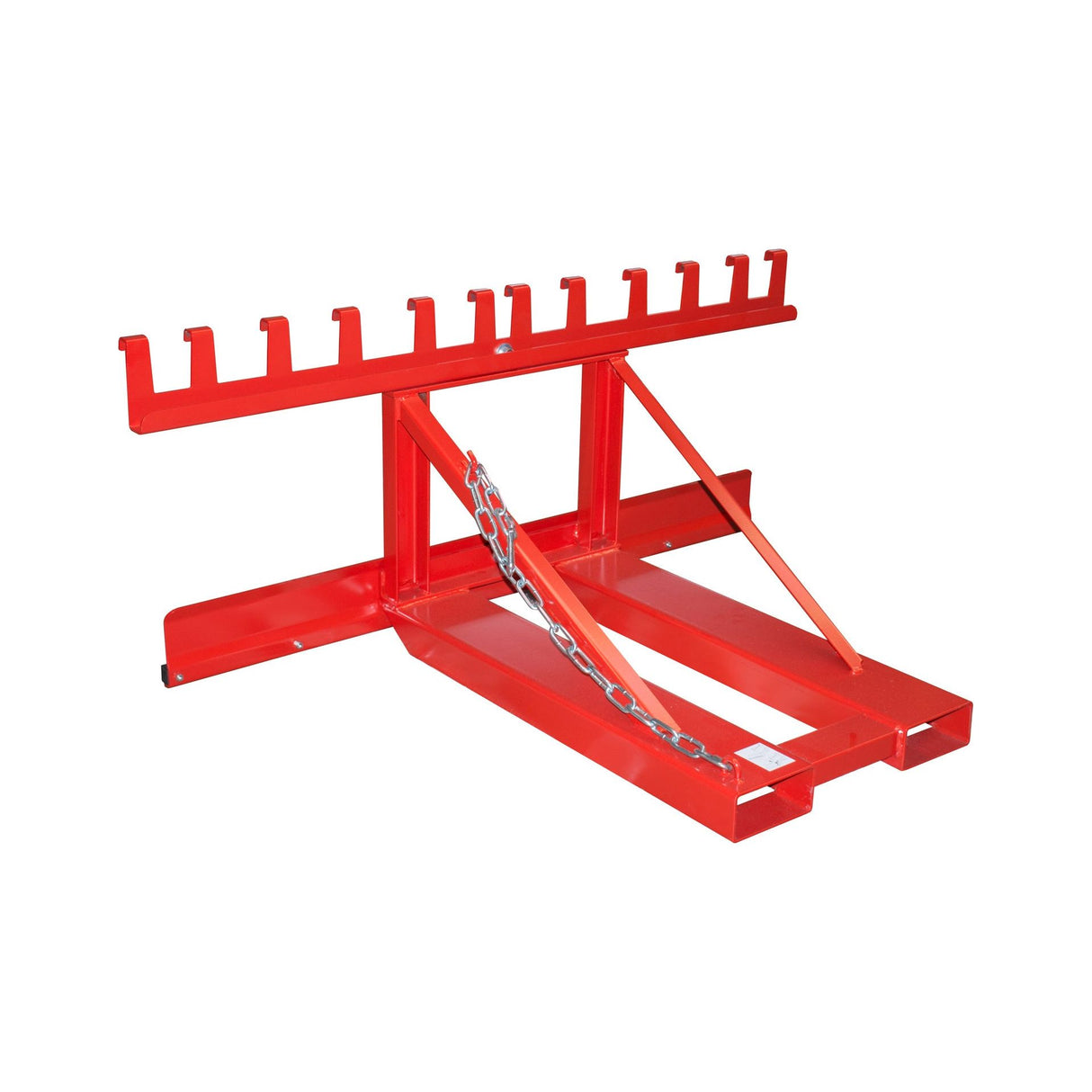 BAUER Südlohn Mülltonnen-Heber Typ MH-III RAL 3000 Feuerrot - Art.-Nr. 4496-07-0000-2