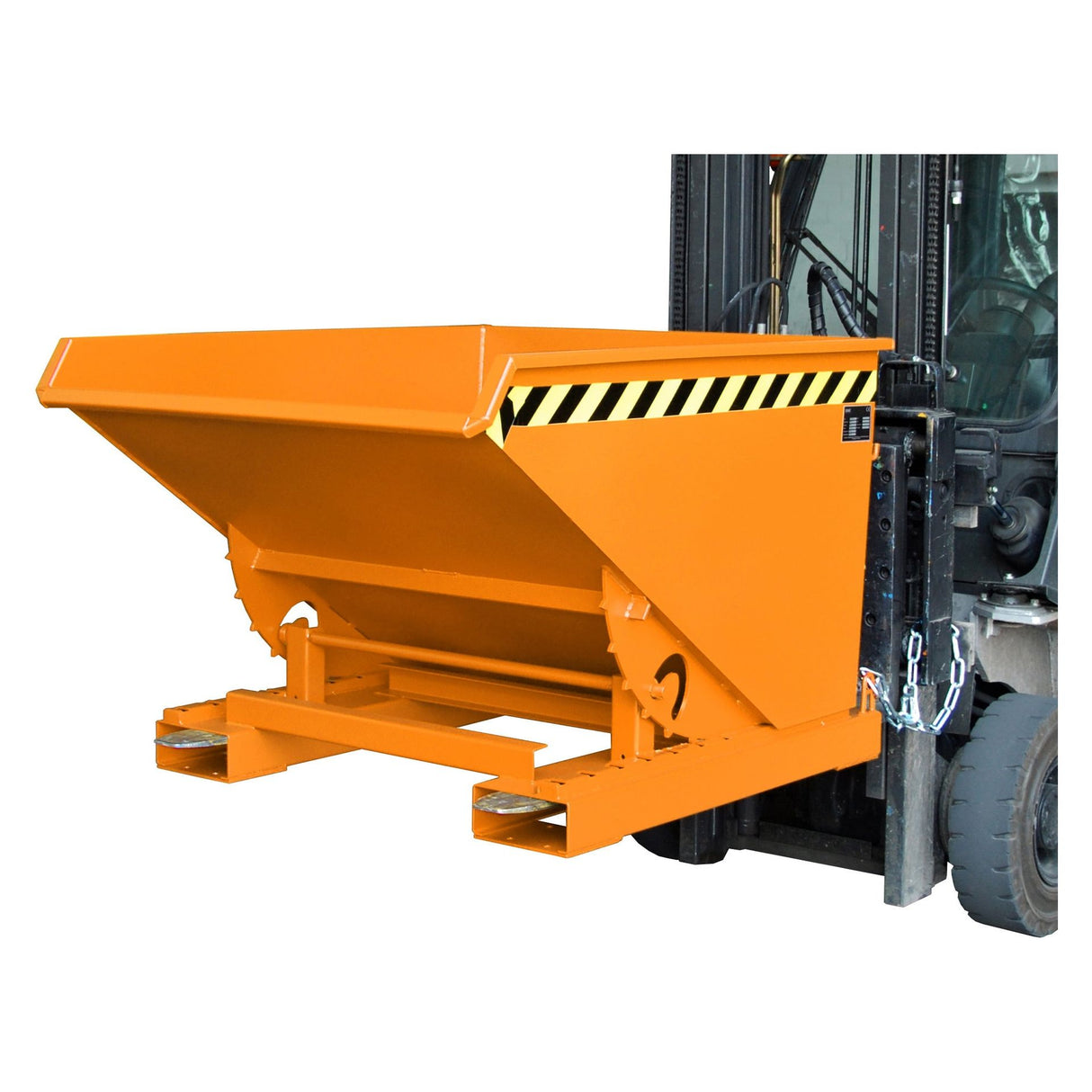 BAUER Südlohn Kippbehälter ® Typ EXPO 600 RAL 2000 Gelborange - Art.-Nr. 4498-02-0000-1