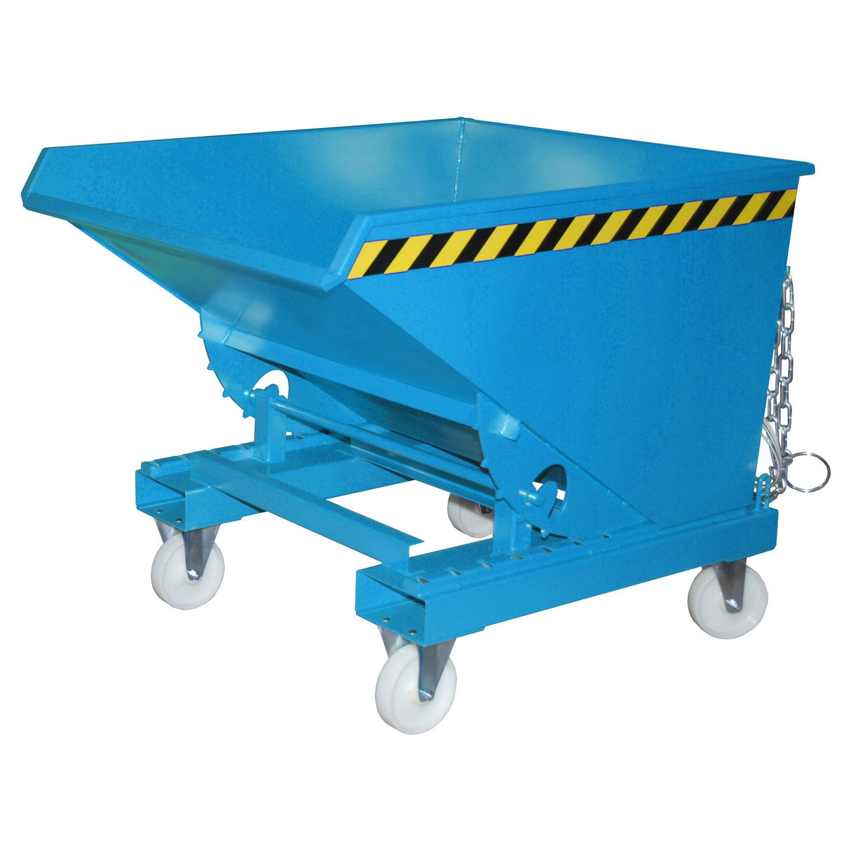 BAUER Südlohn Kippbehälter ® Typ EXPO 600 RAL 5012 Lichtblau - Art.-Nr. 4498-02-0000-3