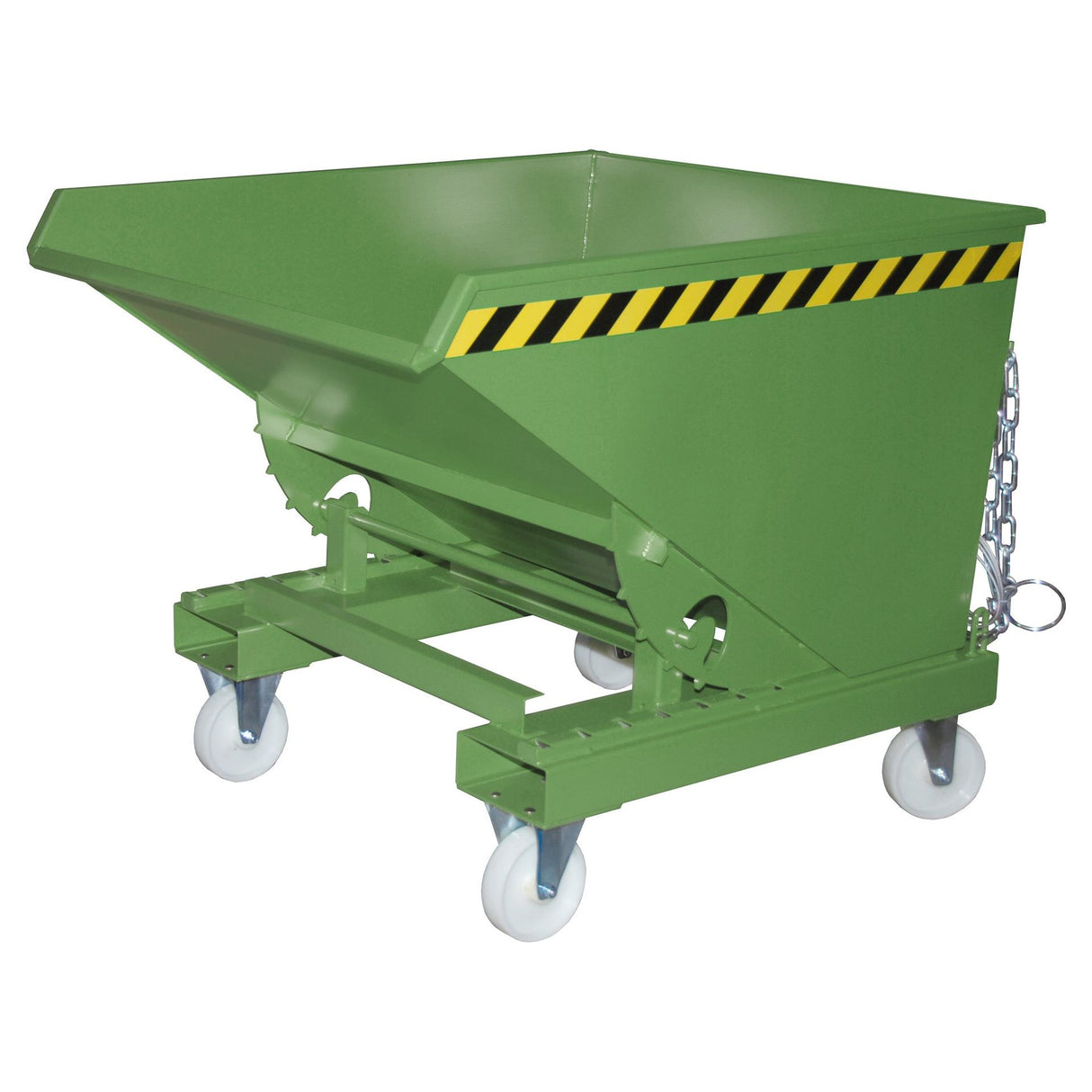 BAUER Südlohn Kippbehälter ® Typ EXPO 600 RAL 6011 Resedagrün - Art.-Nr. 4498-02-0000-4