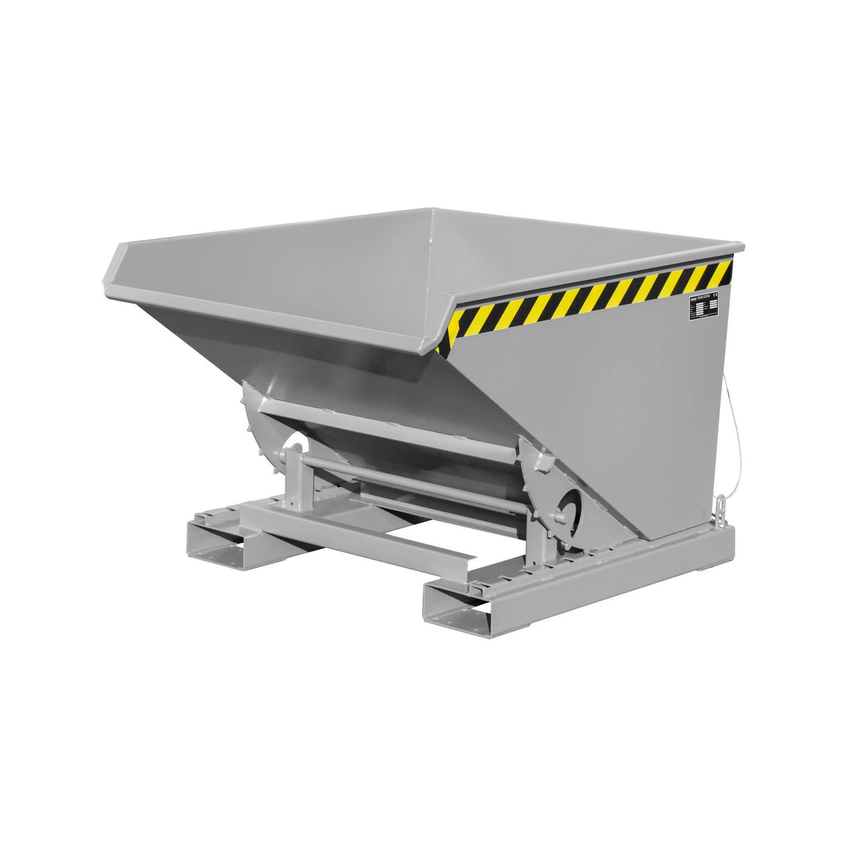 BAUER Südlohn Kippbehälter ® Typ EXPO 600 RAL 7005 Mausgrau - Art.-Nr. 4498-02-0000-5