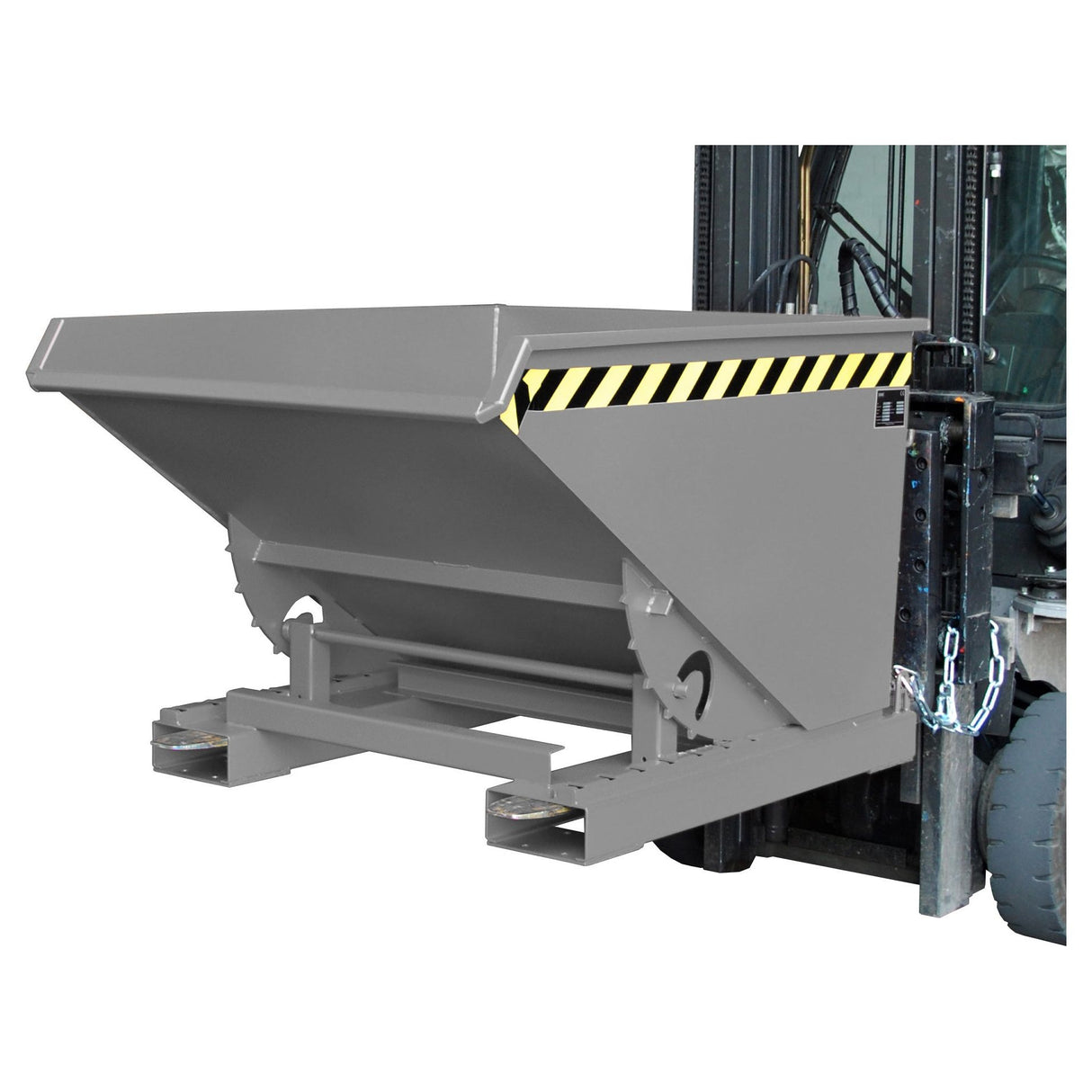 BAUER Südlohn Kippbehälter ® Typ EXPO 600 RAL 7005 Mausgrau - Art.-Nr. 4498-02-0000-5