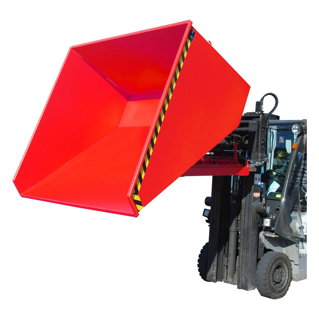 BAUER Südlohn Kippbehälter ® Typ EXPO 2100 RAL 3000 Feuerrot - Art.-Nr. 4498-06-0000-2