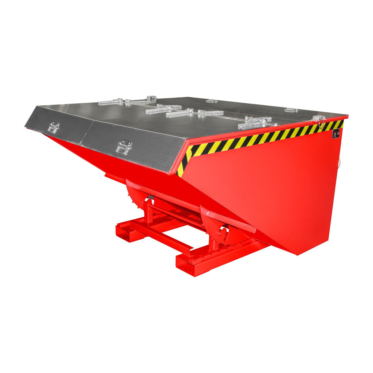 BAUER Südlohn Kippbehälter ® Typ EXPO 2100 RAL 3000 Feuerrot - Art.-Nr. 4498-06-0000-2