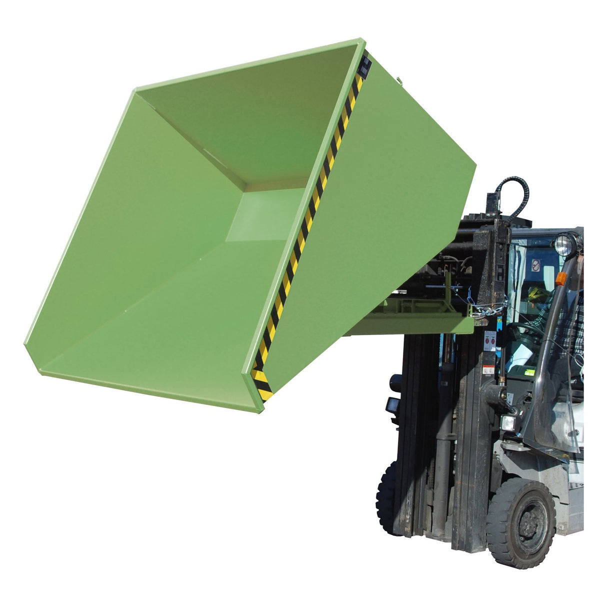 BAUER Südlohn Kippbehälter ® Typ EXPO 2100 RAL 6011 Resedagrün - Art.-Nr. 4498-06-0000-4