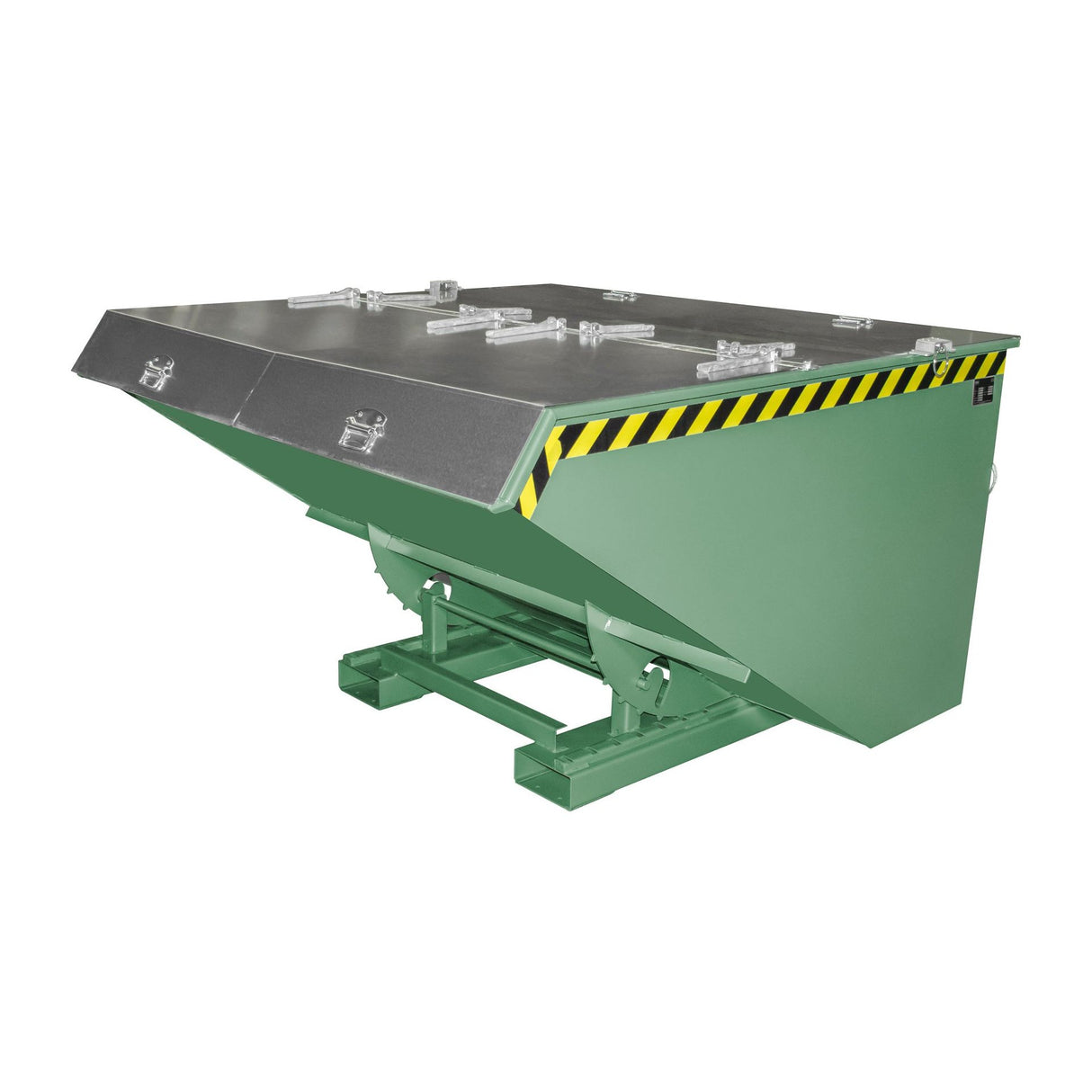 BAUER Südlohn Kippbehälter ® Typ EXPO 2100 RAL 6011 Resedagrün - Art.-Nr. 4498-06-0000-4