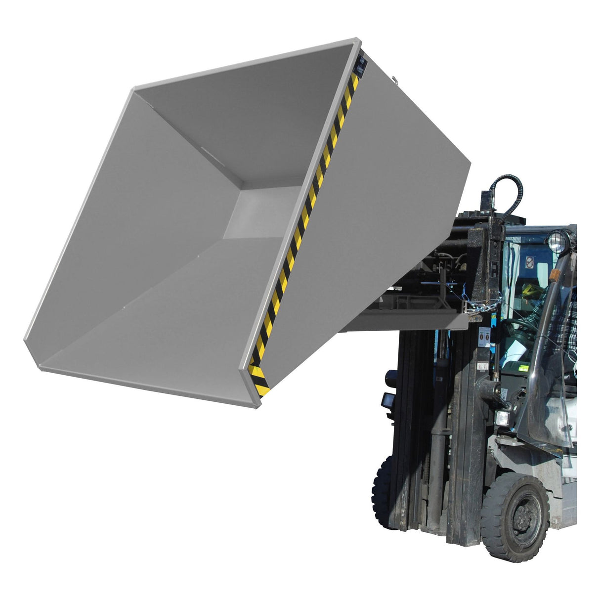 BAUER Südlohn Kippbehälter ® Typ EXPO 2100 RAL 7005 Mausgrau - Art.-Nr. 4498-06-0000-5