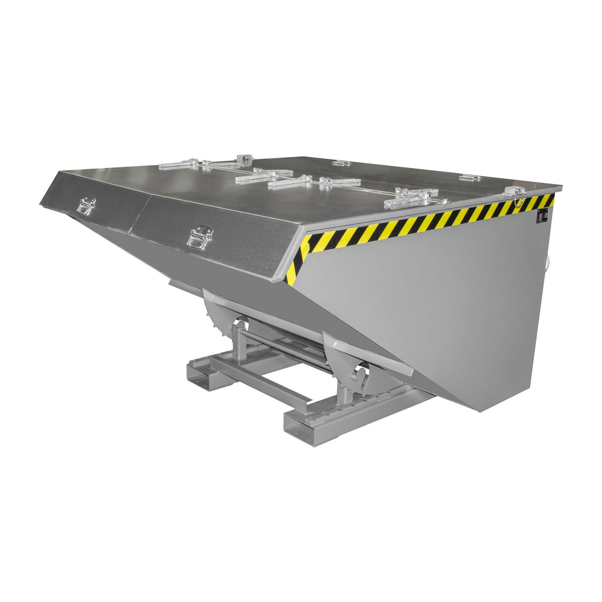 BAUER Südlohn Kippbehälter ® Typ EXPO 2100 RAL 7005 Mausgrau - Art.-Nr. 4498-06-0000-5