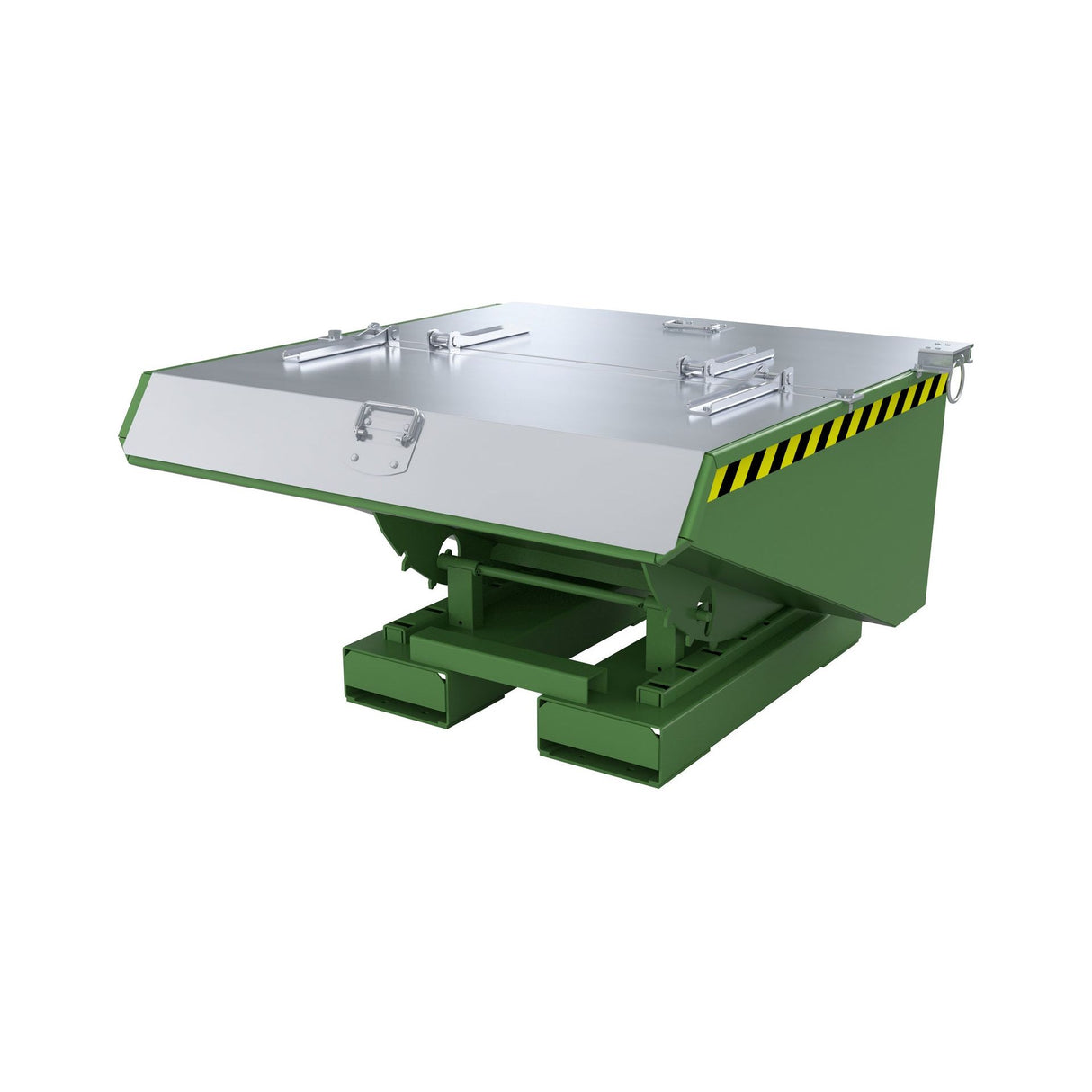 BAUER Südlohn Kippbehälter ® Typ EXPO 225 RAL 6011 Resedagrün - Art.-Nr. 4498-08-0000-4