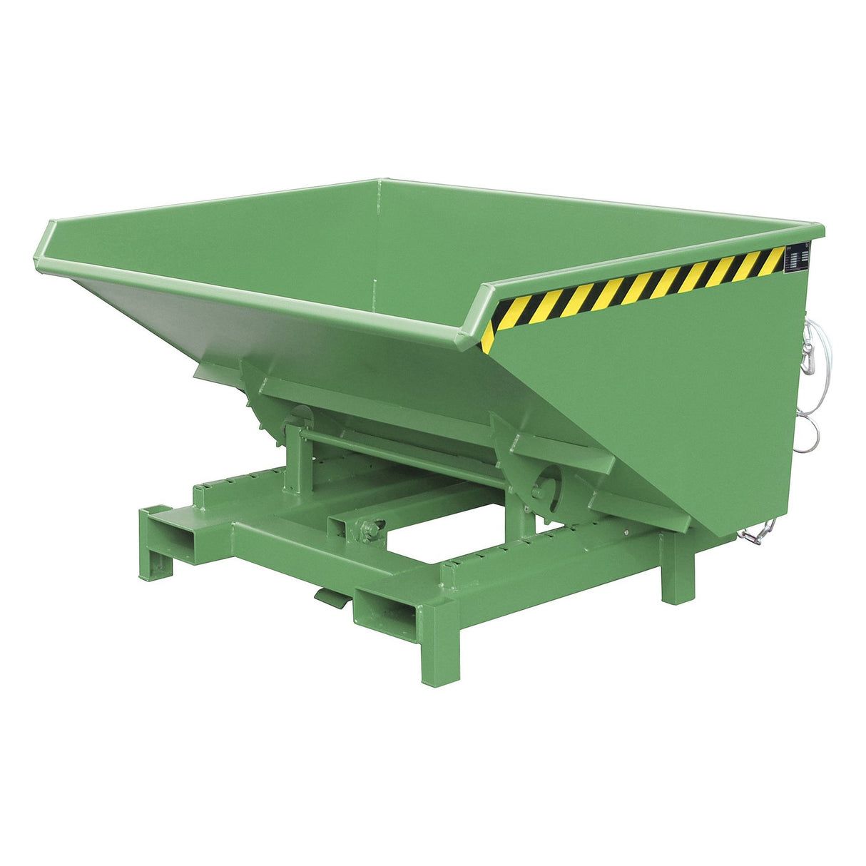 BAUER Südlohn Schwerlast-Kippbehälter Typ SK 900 RAL 6011 Resedagrün - Art.-Nr. 4498-22-0000-4