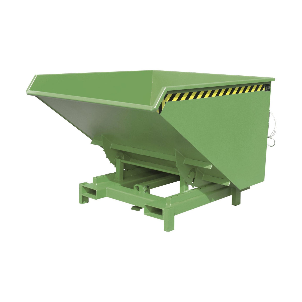 BAUER Südlohn Schwerlast-Kippbehälter Typ SK 1700 RAL 6011 Resedagrün - Art.-Nr. 4498-24-0000-4