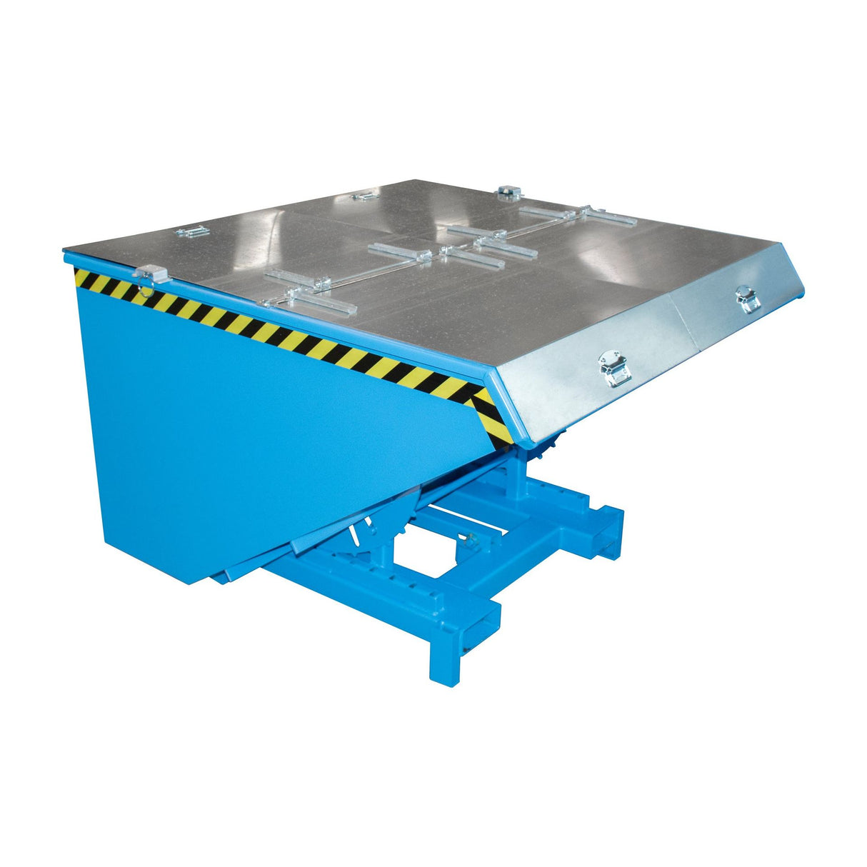 BAUER Südlohn Schwerlast-Kippbehälter Typ SK 2100 RAL 5012 Lichtblau - Art.-Nr. 4498-25-0000-3