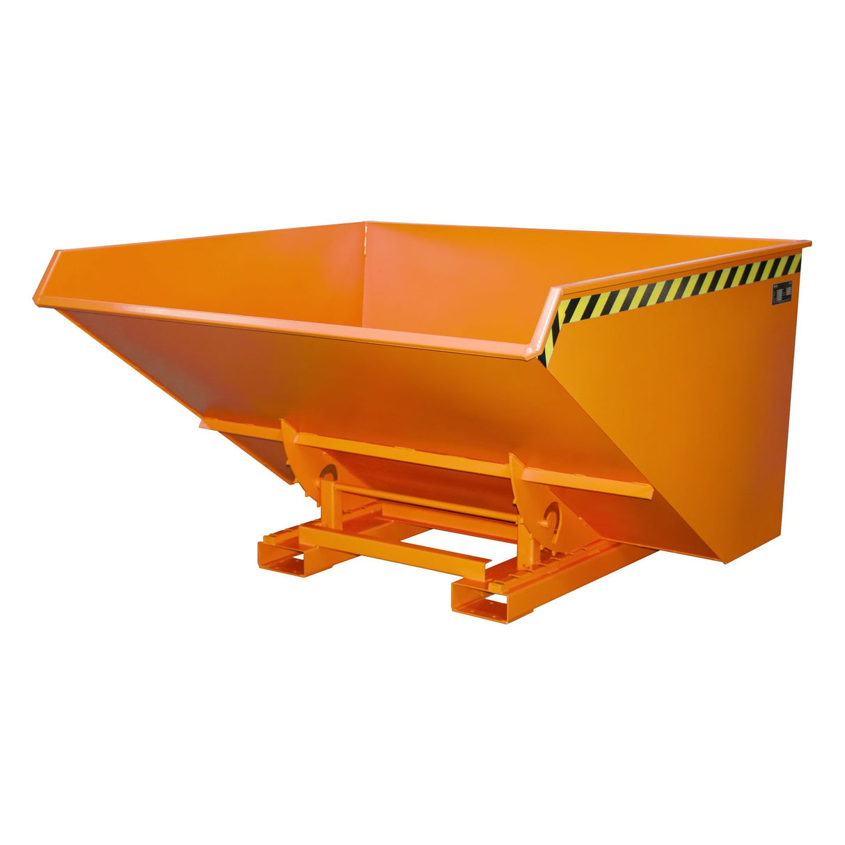 BAUER Südlohn Späne-Kippbehälter ®-E Typ EXPO-E 2100 RAL 2000 Gelborange - Art.-Nr. 4498-55-0000-1