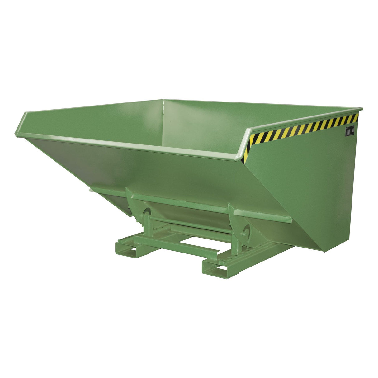 BAUER Südlohn Späne-Kippbehälter ®-E Typ EXPO-E 2100 RAL 6011 Resedagrün - Art.-Nr. 4498-55-0000-4