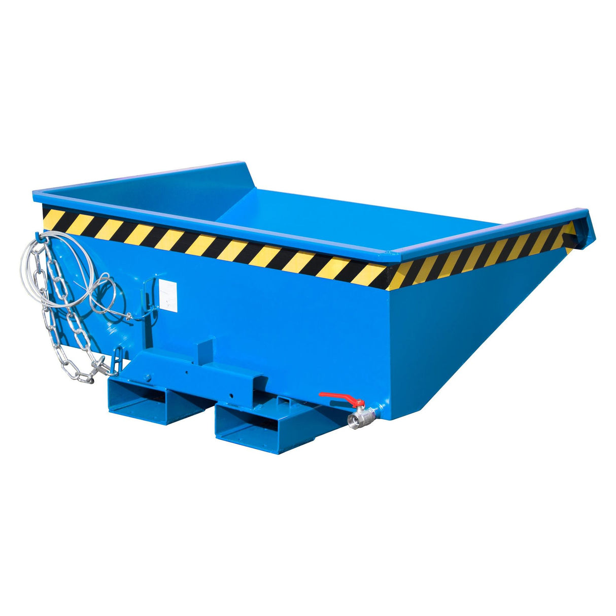 BAUER Südlohn Späne-Kippbehälter ®-E Typ EXPO-E 275 RAL 5012 Lichtblau - Art.-Nr. 4498-58-0000-3