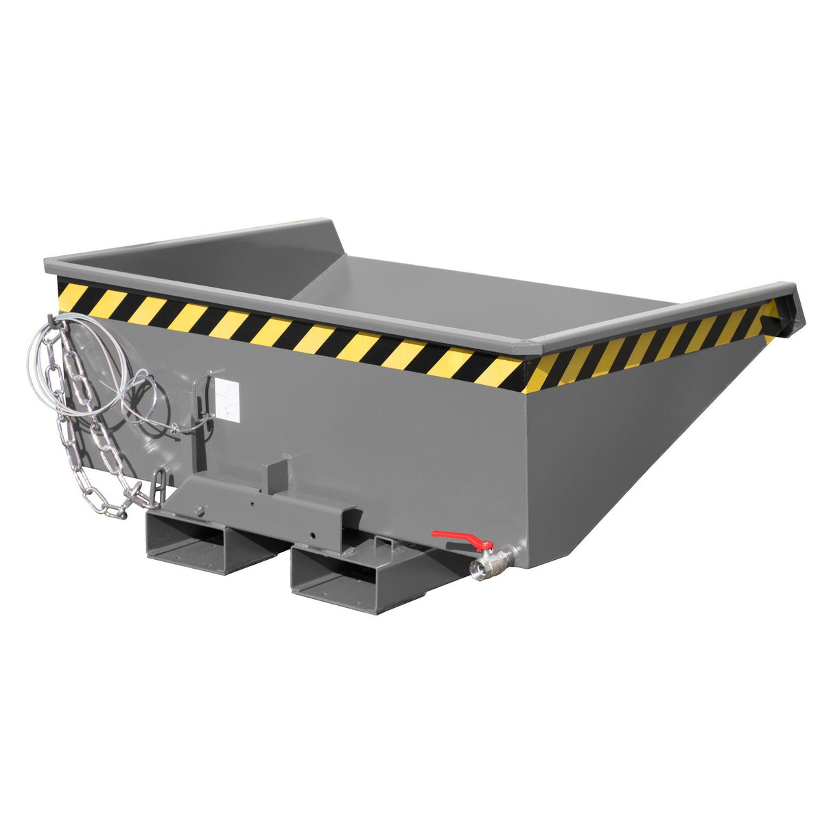 BAUER Südlohn Späne-Kippbehälter ®-E Typ EXPO-E 275 RAL 7005 Mausgrau - Art.-Nr. 4498-58-0000-5