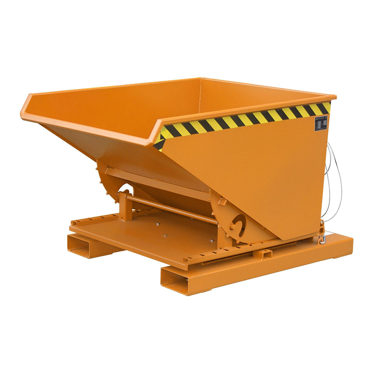 BAUER Südlohn Kippbehälter Typ 3S 600 RAL 2000 Gelborange - Art.-Nr. 4498-71-0000-1