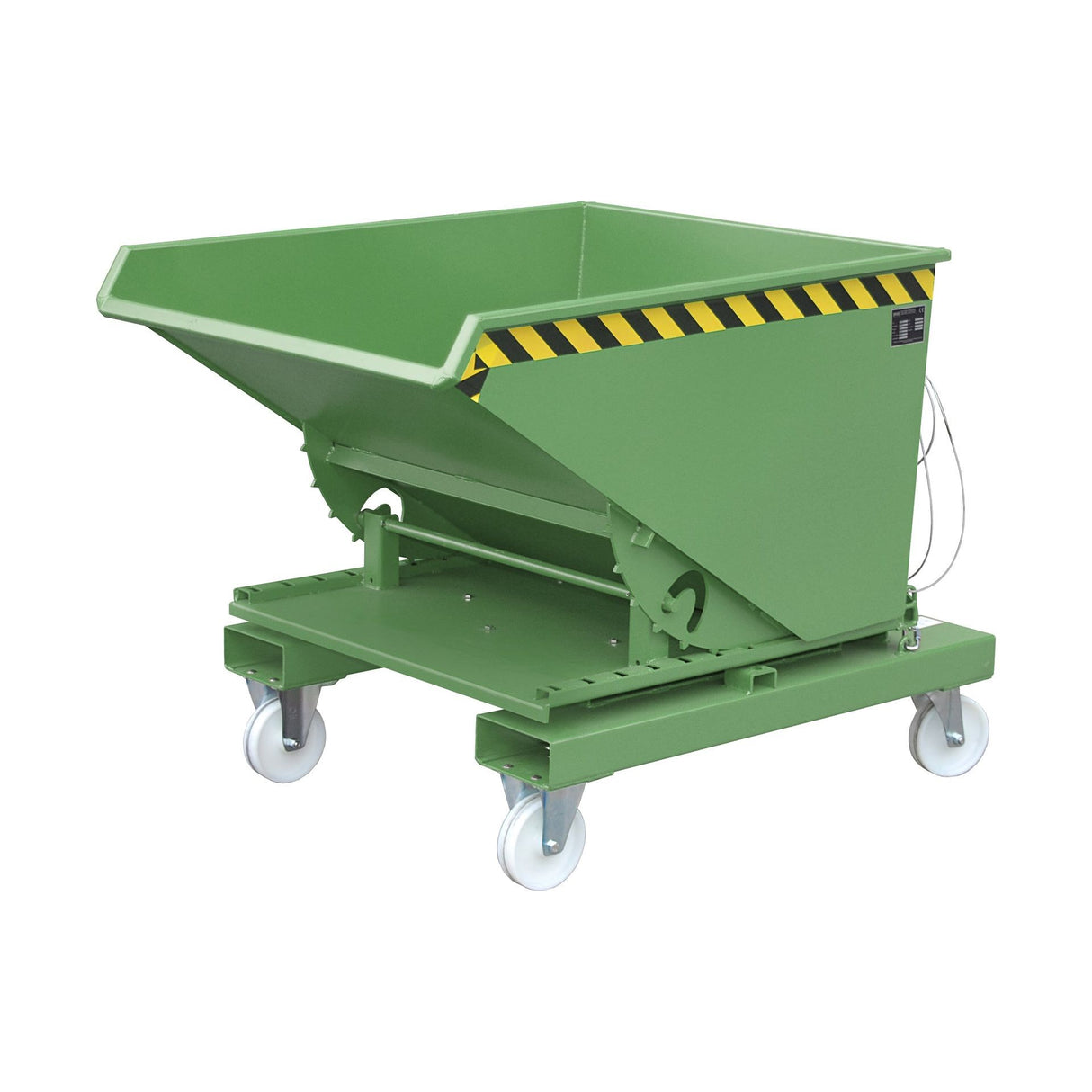 BAUER Südlohn Kippbehälter Typ 3S 600 RAL 6011 Resedagrün - Art.-Nr. 4498-71-0000-4