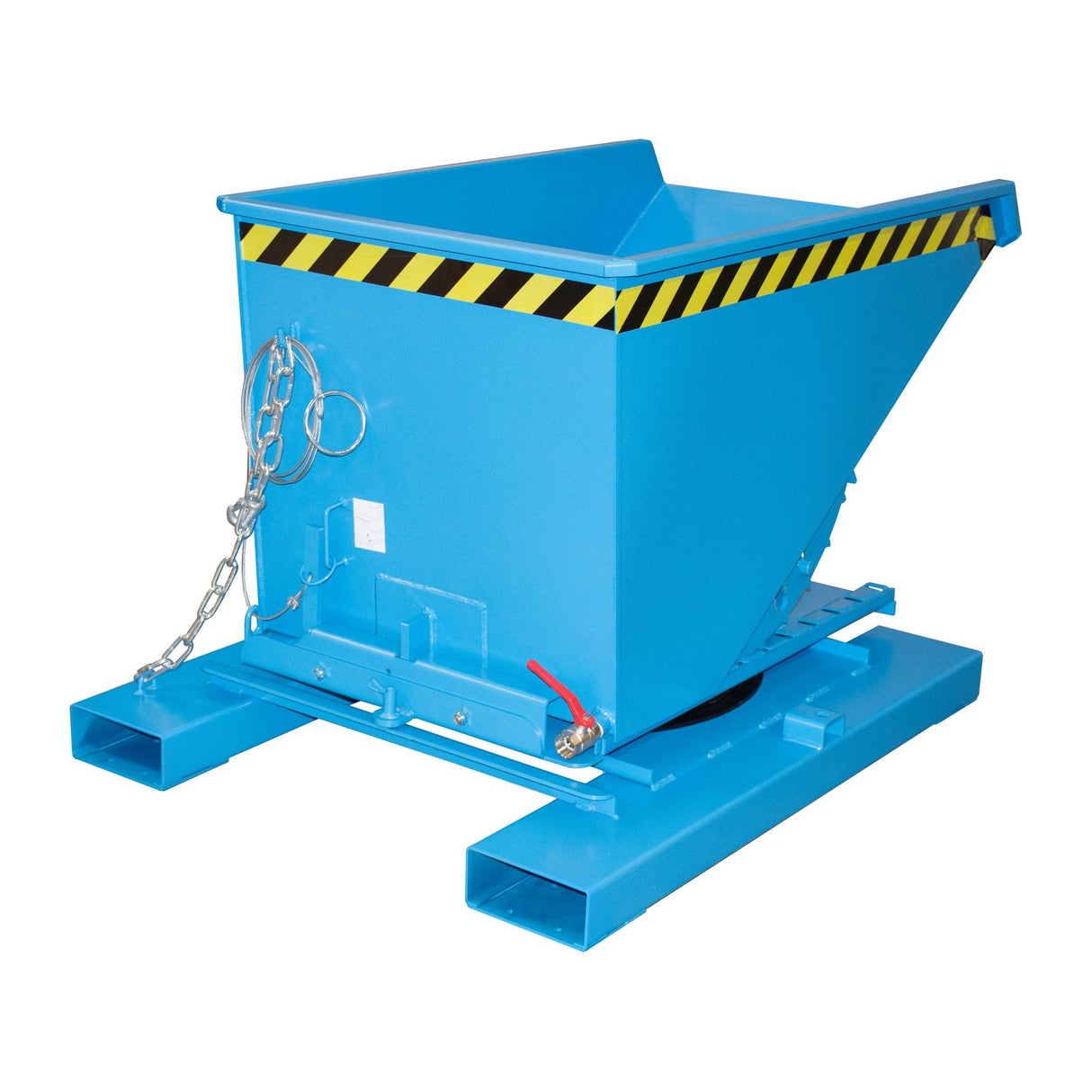 BAUER Südlohn Späne-Kippbehälter Typ S3S 300 RAL 5012 Lichtblau - Art.-Nr. 4498-72-0000-3