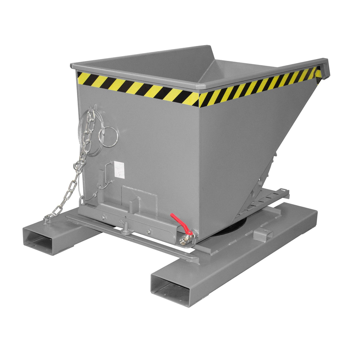 BAUER Südlohn Späne-Kippbehälter Typ S3S 300 RAL 7005 Mausgrau - Art.-Nr. 4498-72-0000-5