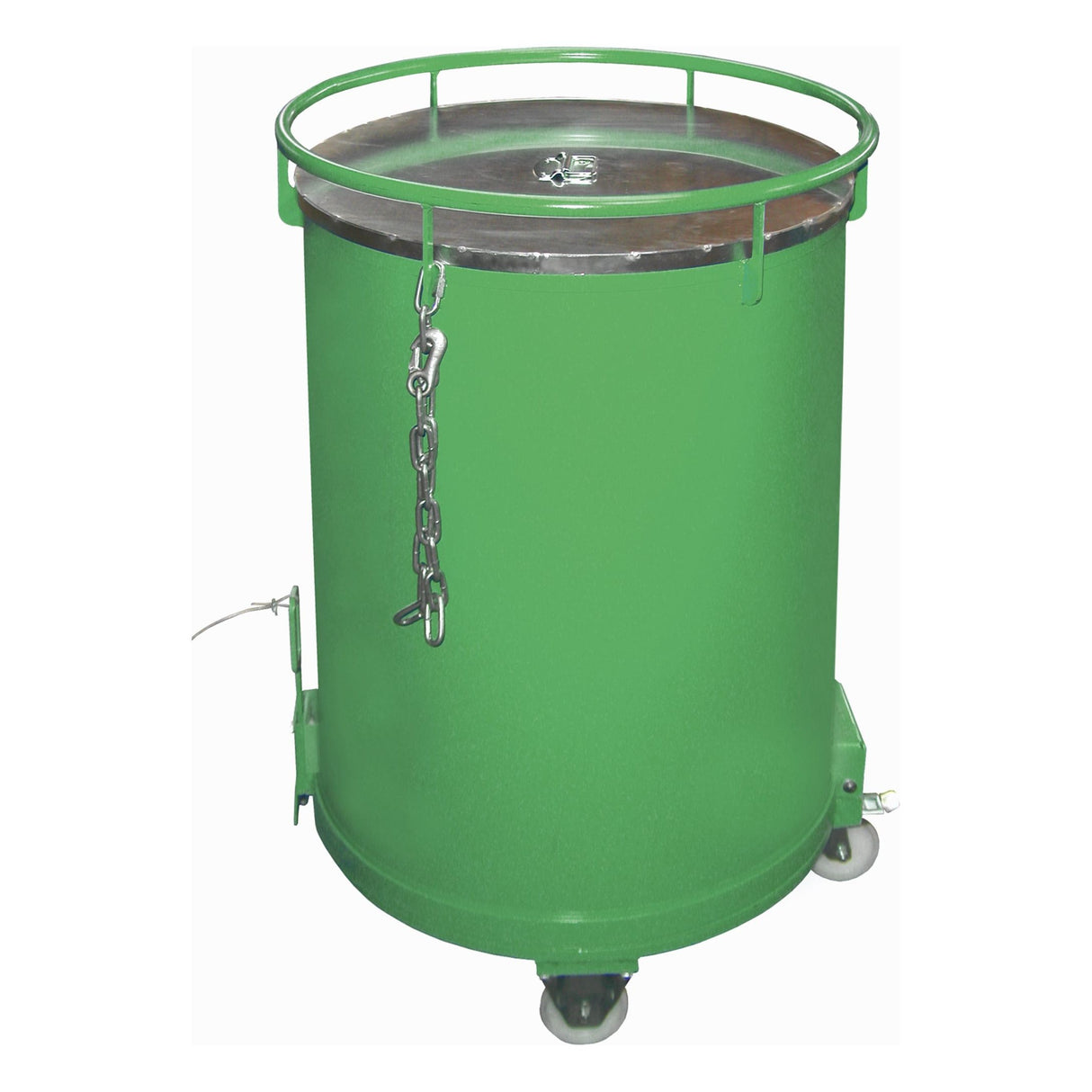 BAUER Südlohn Rundbehälter Typ RB 450 RAL 6011 Resedagrün - Art.-Nr. 4507-01-0000-4