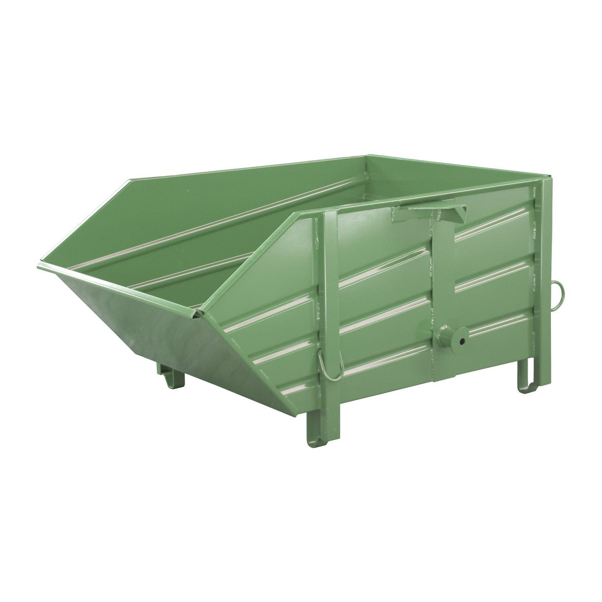 BAUER Südlohn Baustoffbehälter Typ BBP 100 RAL 6011 Resedagrün - Art.-Nr. 4511-15-0000-4