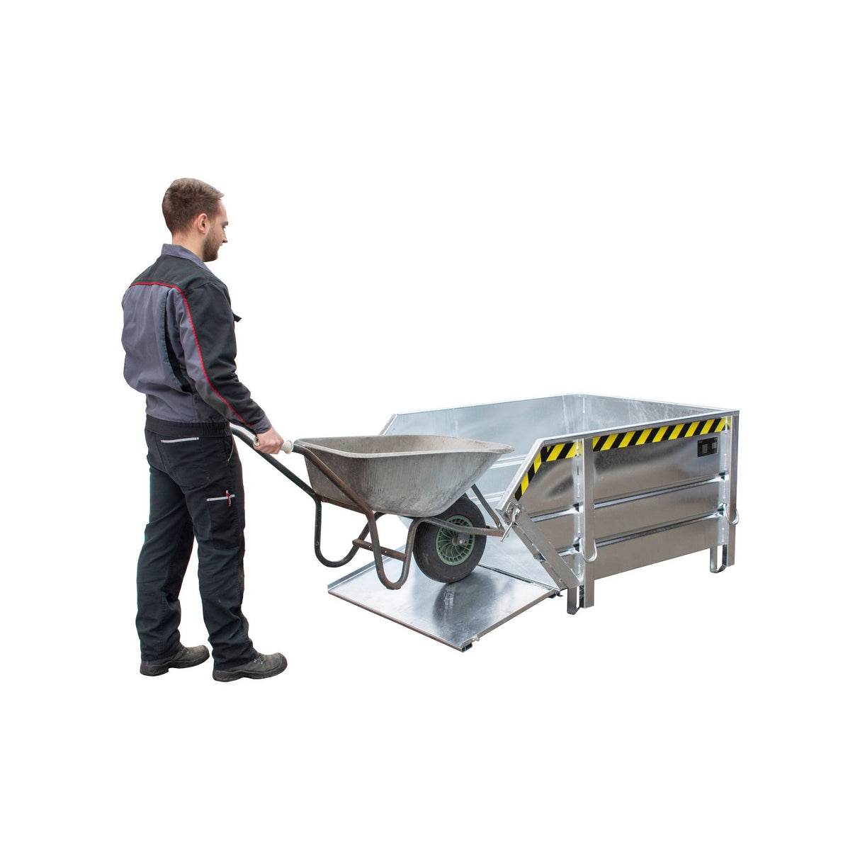 BAUER Südlohn Baustoffbehälter Typ BBK 100 - Art.-Nr. 4511-20-0000-7