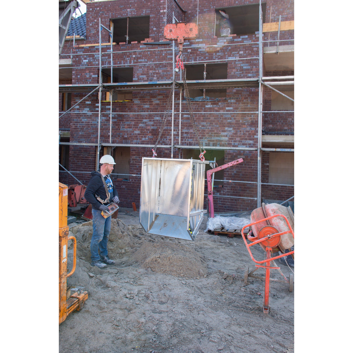 BAUER Südlohn Baustoffbehälter Typ BBK 100 - Art.-Nr. 4511-20-0000-7