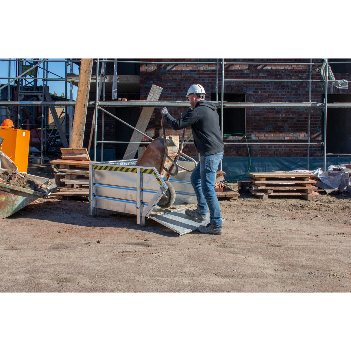 BAUER Südlohn Baustoffbehälter Typ BBK 100 - Art.-Nr. 4511-20-0000-7