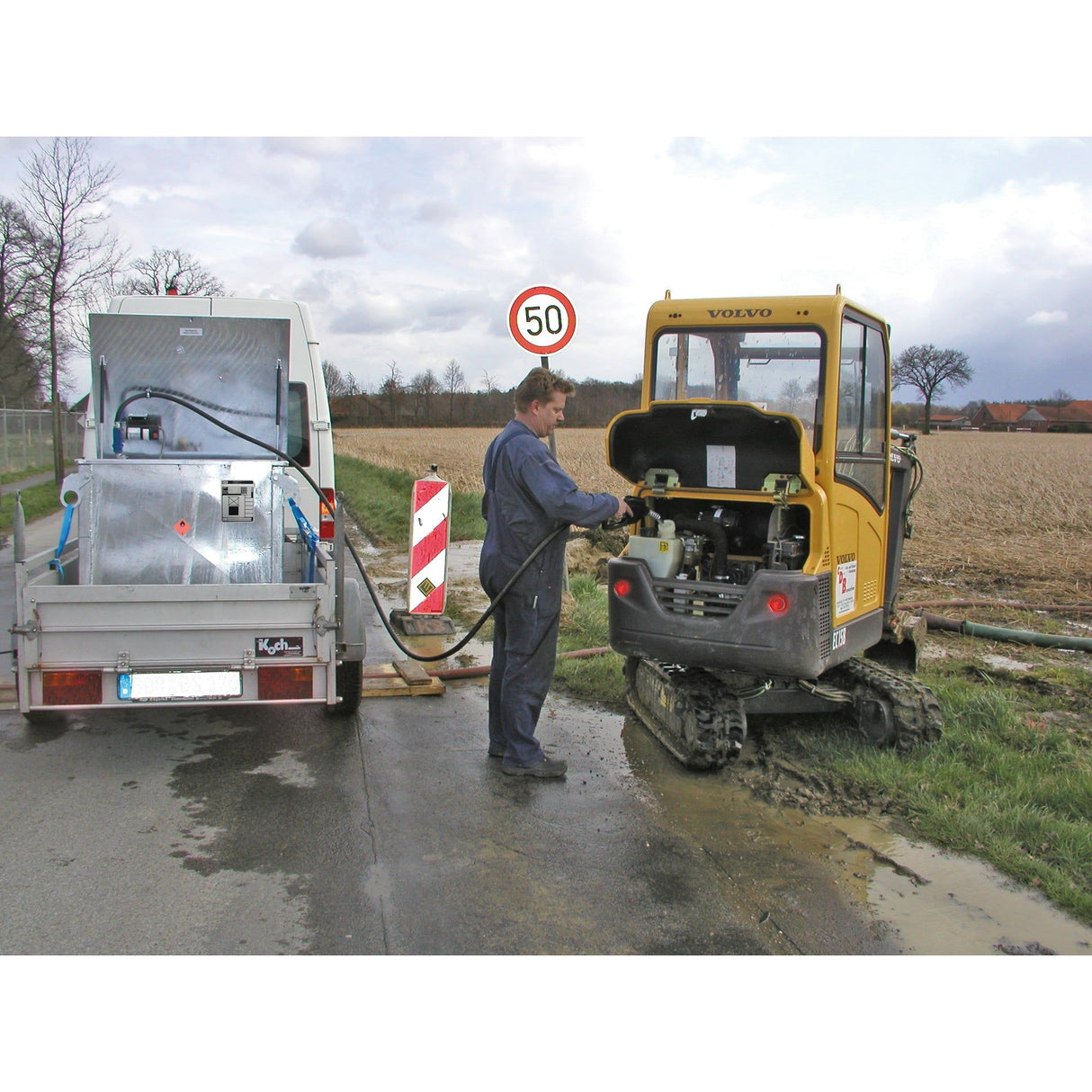 BAUER Südlohn Kraftstoff-Tank Typ MT 450 - Art.-Nr. 4514-01-0000-7