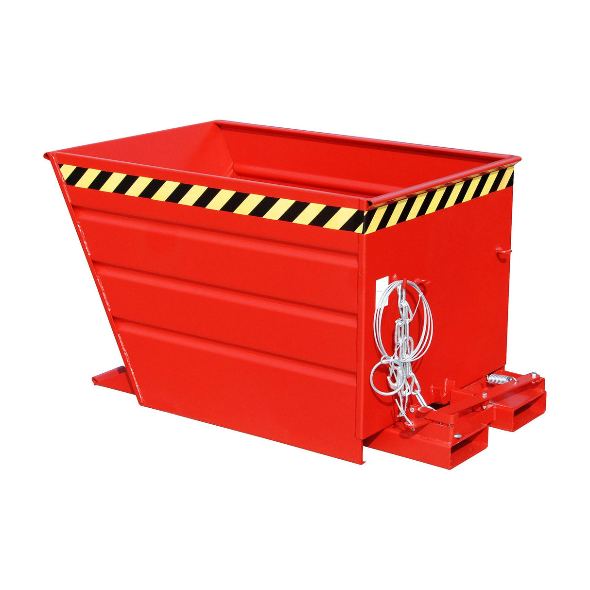 BAUER Südlohn Kippbehälter Typ VG 550 RAL 3000 Feuerrot - Art.-Nr. 4535-01-0000-2