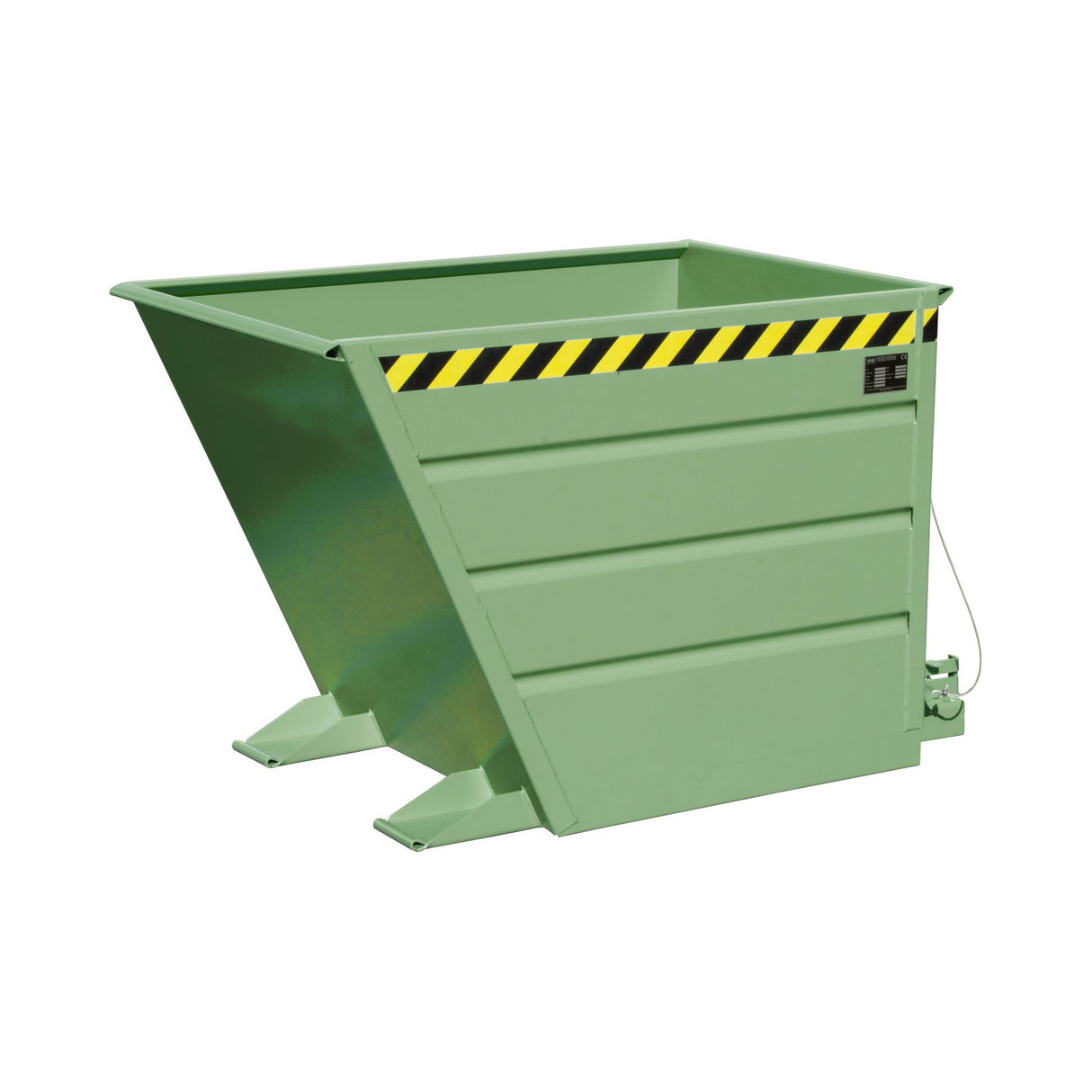 BAUER Südlohn Kippbehälter Typ VG 700 RAL 6011 Resedagrün - Art.-Nr. 4535-02-0000-4