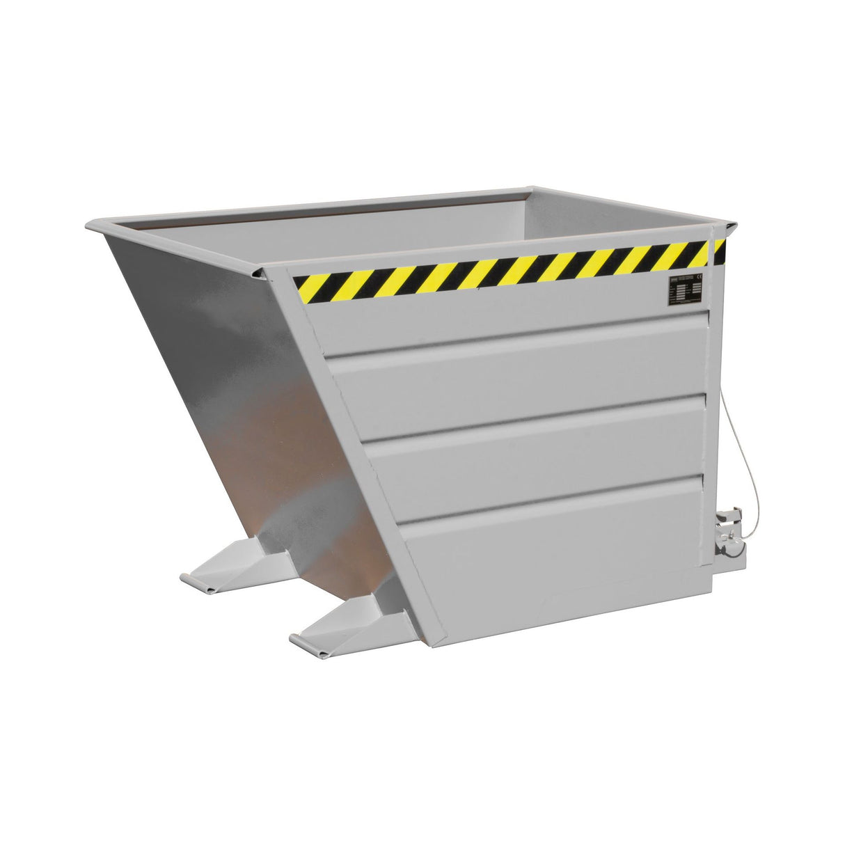 BAUER Südlohn Kippbehälter Typ VG 700 RAL 7005 Mausgrau - Art.-Nr. 4535-02-0000-5