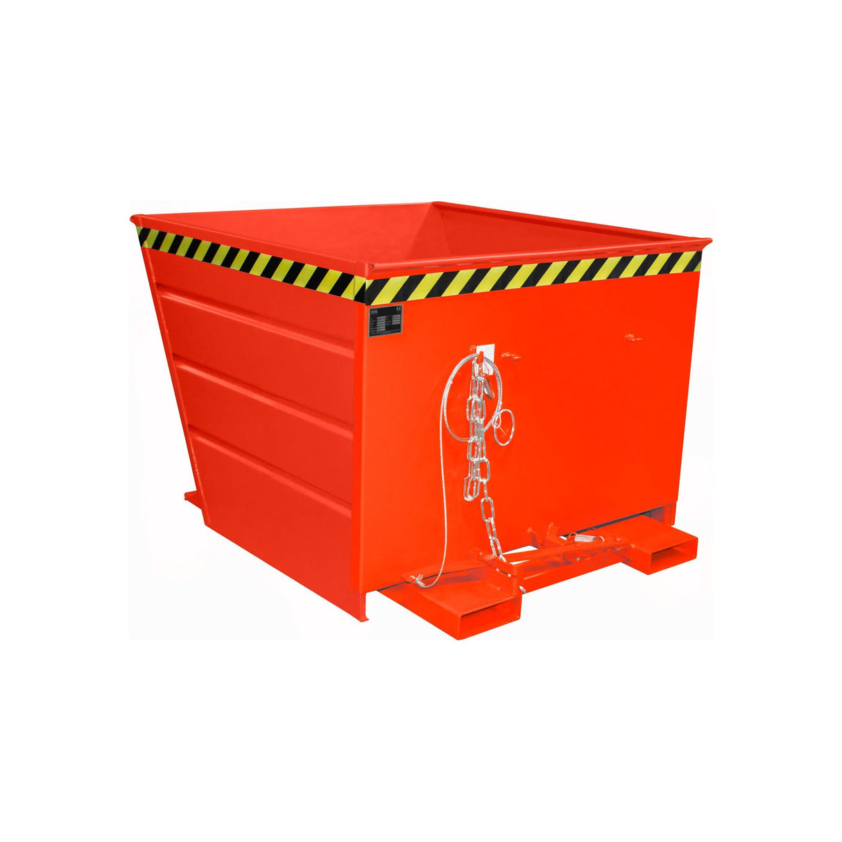 BAUER Südlohn Kippbehälter Typ VG 1100 RAL 3000 Feuerrot - Art.-Nr. 4535-04-0000-2