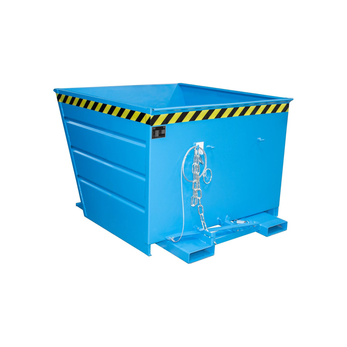 BAUER Südlohn Kippbehälter Typ VG 1100 RAL 5012 Lichtblau - Art.-Nr. 4535-04-0000-3