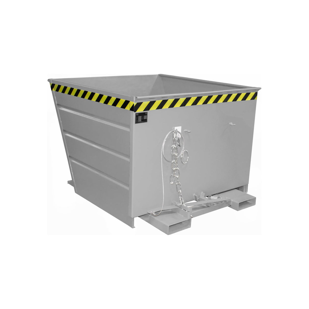 BAUER Südlohn Kippbehälter Typ VG 1100 RAL 7005 Mausgrau - Art.-Nr. 4535-04-0000-5