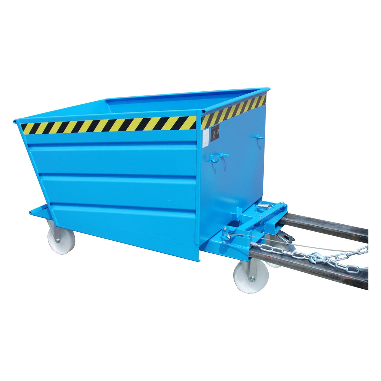 BAUER Südlohn Kippbehälter Typ VD 500 RAL 5012 Lichtblau - Art.-Nr. 4535-10-0000-3